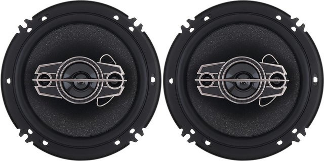 TOMTOP JMS 6-Zoll Auto-Stereo-Türlautsprecher, 4-Wege Breitband-Audio Koaxial-Lautsprecher mit Hochtöner, 600 Watt max., Schwarz - Bild 1