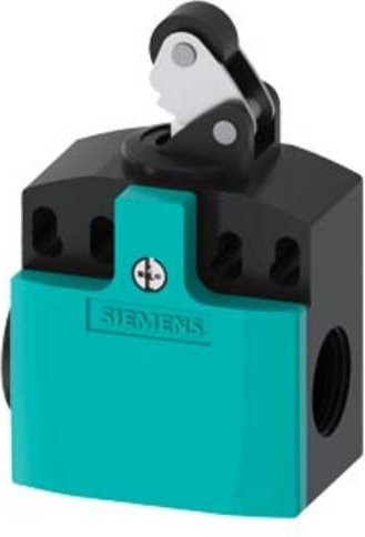 Siemens 3SE5242-0HE10 Positionsschalter mit Rollenhebel aus Metall und Kunststoffrolle, IP66/IP67, Mehrfarbig - Bild 1
