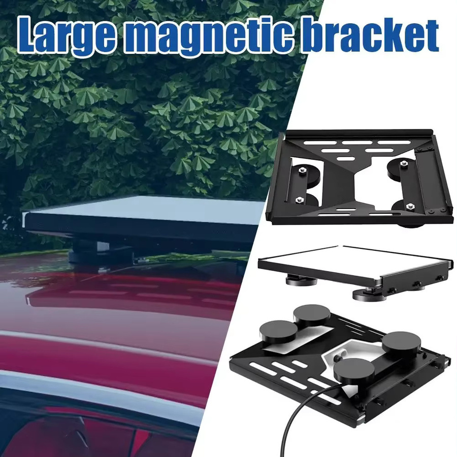 StarLink Mini Flachmontage-Kit für Auto, Wohnmobil und Boot in Schwarz mit magnetischer Dachmontagehalterung und Schnellverschluss - Bild 6