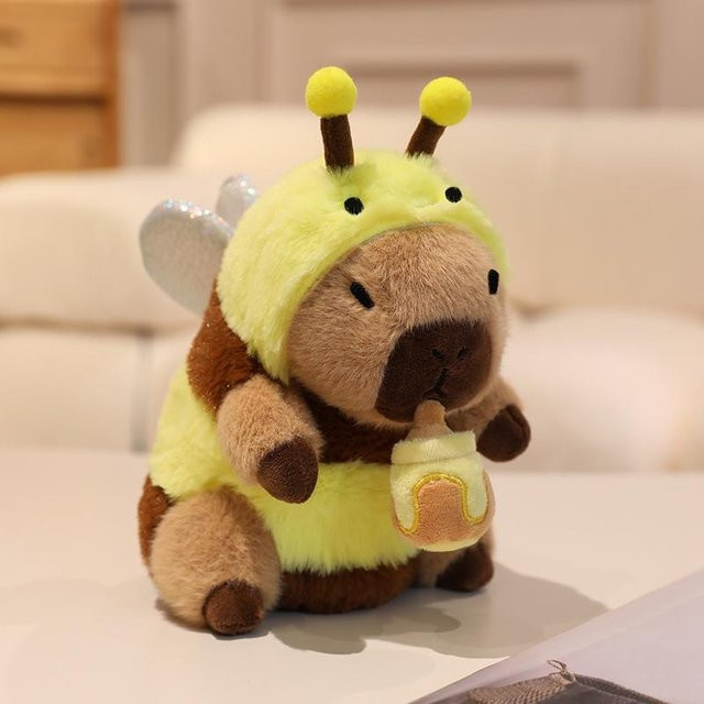 Yiran toy Capybara Plüschtier, verwandelt sich, ab 3 Jahre - Bild 1