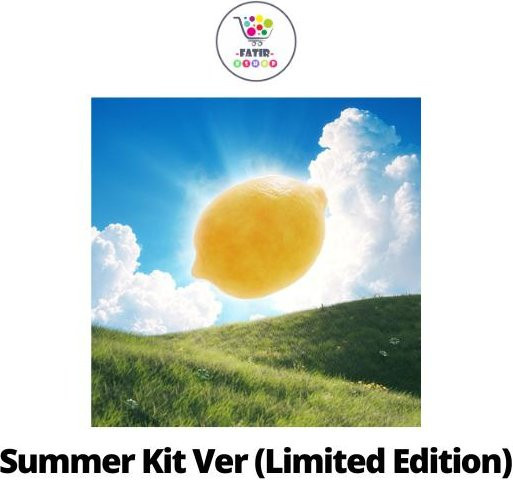 Hearts2Hearts Sommer-Kit Limited Edition Mini-Album Lemon Tang No POB Blue - Bild 1