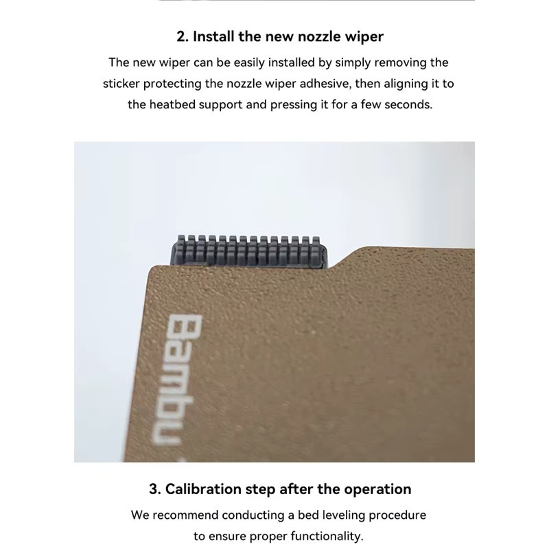 Bambu Lab Silikonbürste für A1 und A1 Mini Hotend-Kit und Düsen - Bild 2
