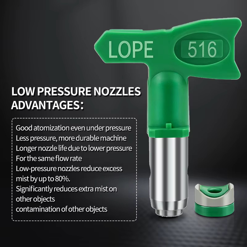 Wagner LOPE Set Airless-Spritzdüsen 1-6 Serie für Niederdruck mit 7/8 Düsenabdeckung - Bild 2