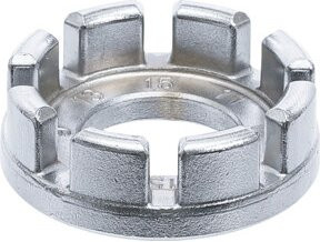 BGS Speichenschlüssel aus Chrom-Molybdän-Stahl in Silber für Speichennippel 9G bis 15G - Bild 1