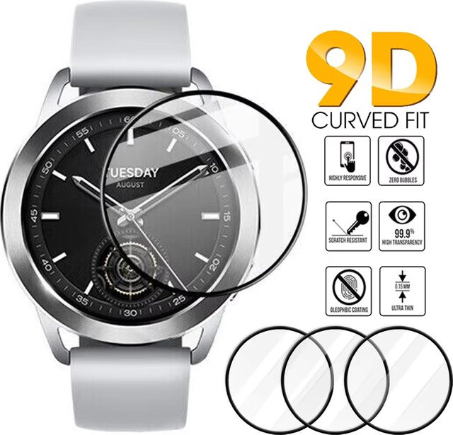 Xiaomi Schutzfilm für Xiaomi Uhr S3, transparent - Bild 1