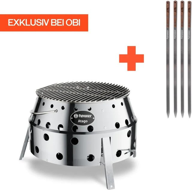 Petromax Grill Atago-Set SK40 2-teilig Grau - Bild 1