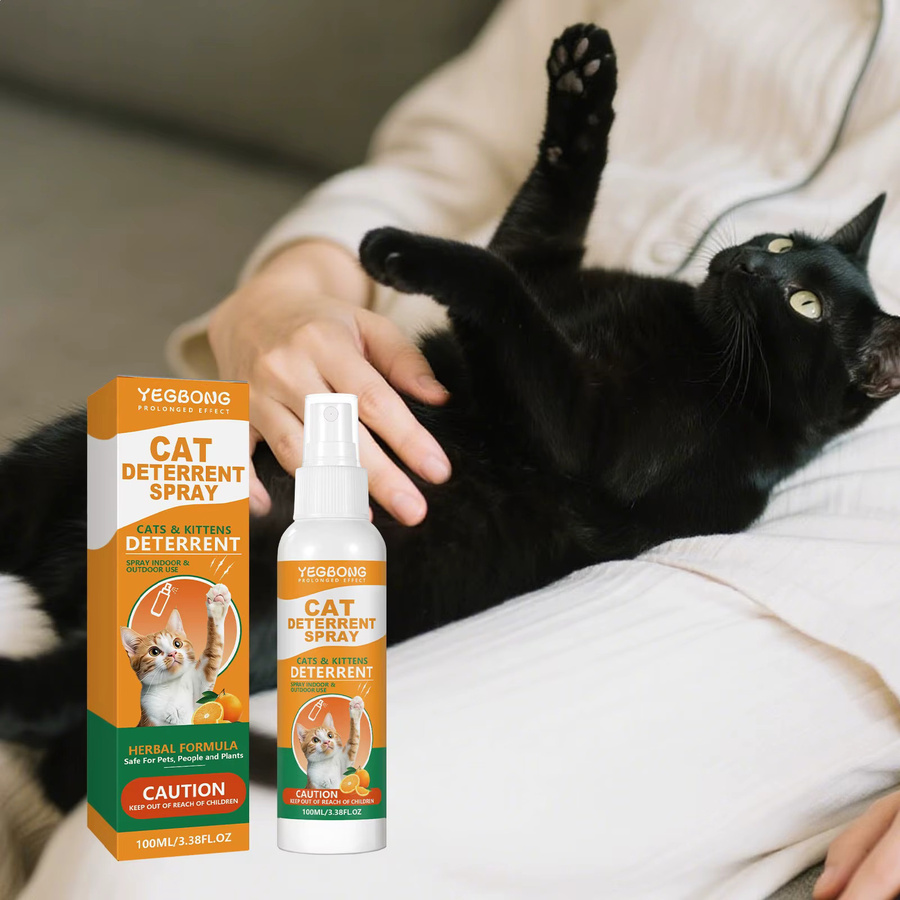 YEGBONG Katzenabwehrspray in Weiß zur Geruchsbeseitigung und gegen Urinieren, Kratzen sowie Beißen an Möbeln und Teppichen - Bild 4