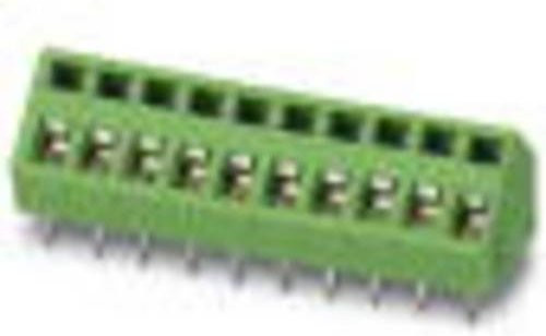 Phoenix Contact Federkraftklemmblock 1988451, Polzahl 5, grün, 50 Stück - Bild 1