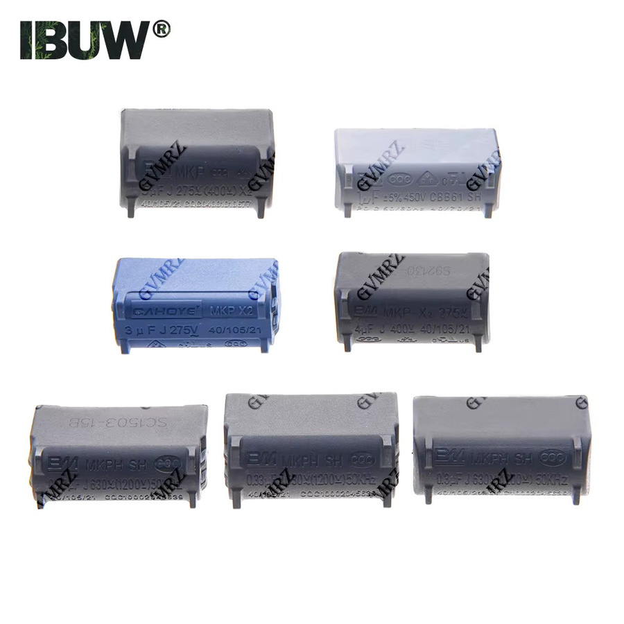 MKPH Folienkondensatoren Sortierte Werte 1uF–5uF 275V–1200V mit 31mm Abstand für Elektronik - Bild 2
