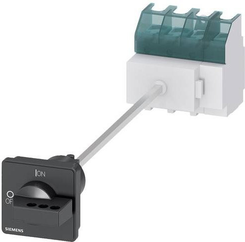 Siemens Lasttrennschalter Schwarz 4polig 63A 35mm² 690 V/AC 3LD25171TL11 - Bild 1