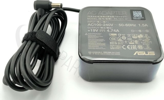 ASUS Netzteil und Spannungsumwandler 90 W Schwarz 0A001-00053600 - Bild 1