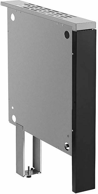 Justus Brandschutzeinheit Schwarz höhenverstellbar B/H: 90,0 x 75,0 cm - Bild 1