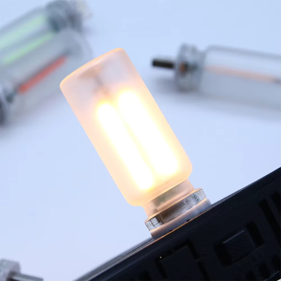 LED Filament Glühbirne mit USB Touch Control und Milchglas in Weiß, dimmbar, für Atmosphäre und Nachtdekoration - Bild 4