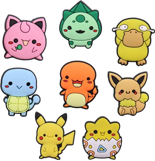 Potdemiel Charms Pikachu PVC, Kinder - Bild 1