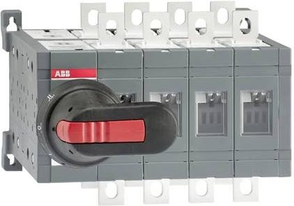 ABB OT200E04CFP Lastumschalter 200A 1000V in Schwarz und Grau - Bild 1