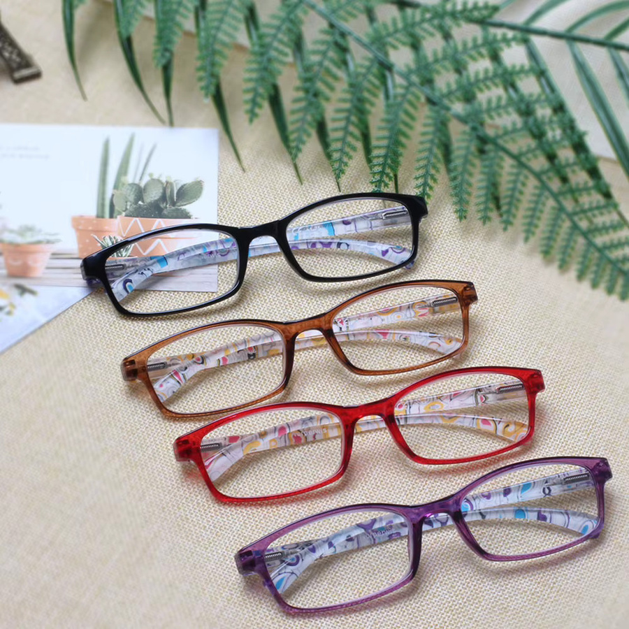 Henotin Lesebrille, Vollrand, rechteckig, Kunststoff, Unisex - Bild 2