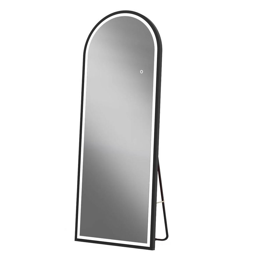 Aica Sanitär Ganzkörperspiegel Bogen mit LED-Beleuchtung und Memory-Funktion, dimmbar, Breite: 60 cm, Höhe: 160 cm - Bild 2
