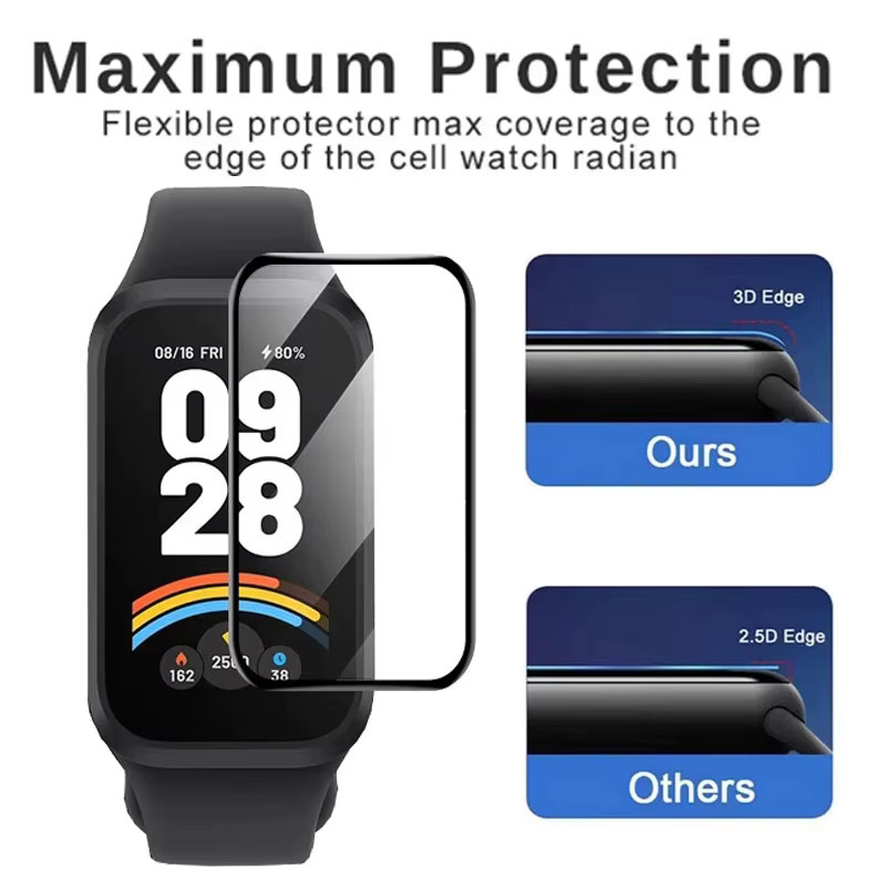 KILPILLS Displayschutzfolie für Xiaomi Mi Band 9, Silikon, transparent - Bild 3