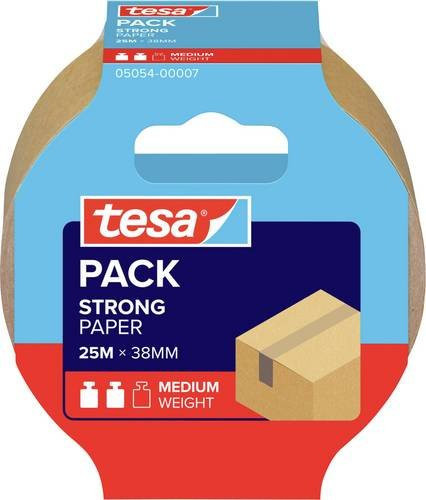 tesapack ecoLogo Packband von TESA in Braun, Papier, Breite: 38 mm, Länge: 25 m - Bild 1