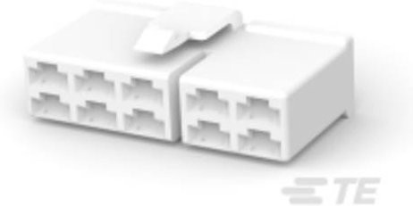 TE Connectivity 172138-1 Beutel aus Kunststoff in Weiß - Bild 1