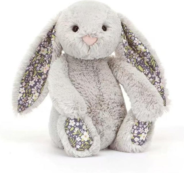 zerong Oster Hase, Plüschpuppe, 30cm, Lila, Rosa, Grau - Bild 1