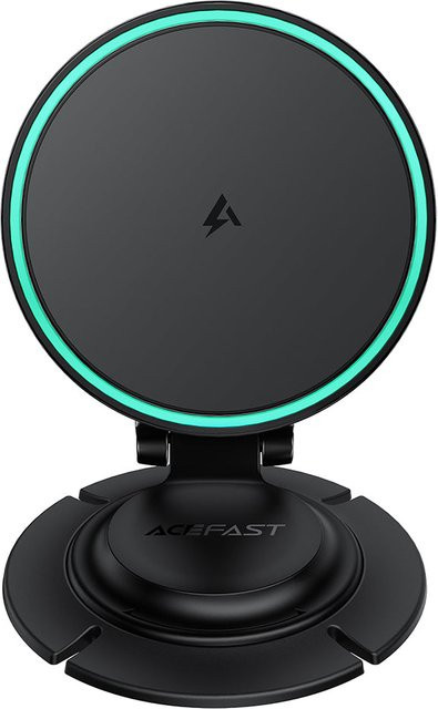 Acefast D65 Kfz-Wireless-Ladegerät mit Magnetfunktion, 15W, Schwarz - Bild 1