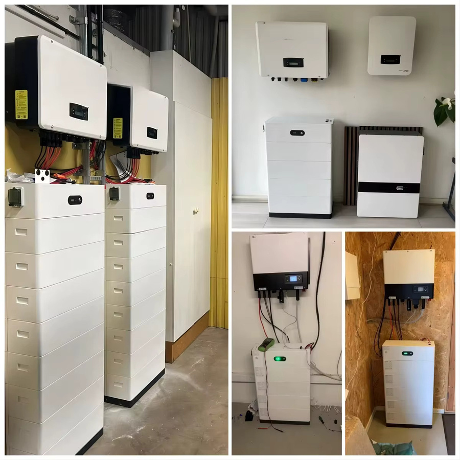 Hybrid-Solarenergiesystem mit 48 V 52 Ah Lithiumbatterie und 2,5 kWh Kapazität in Weiß - Bild 2