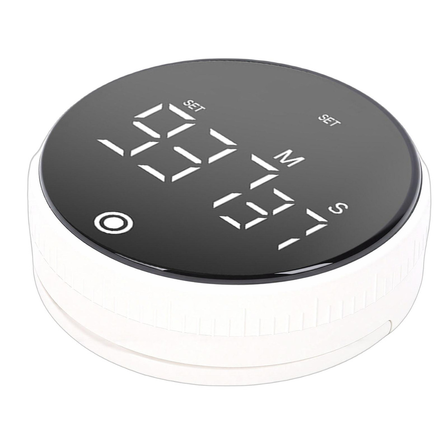 KaiSai USB Magnetischer Digitaler Küchen-Timer mit großem Display, Wiederaufladbarer Countdown-Timer zum Kochen und Backen - Bild 2