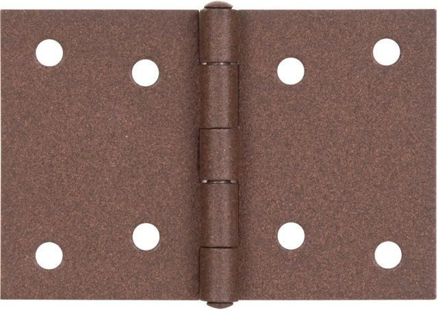 GAH Alberts Duravis Scharnier Breit Rostbraun Duplexbeschichtet aus Stahl B/H/T: 6,0 x 12,5 x 9,0 cm - Bild 1