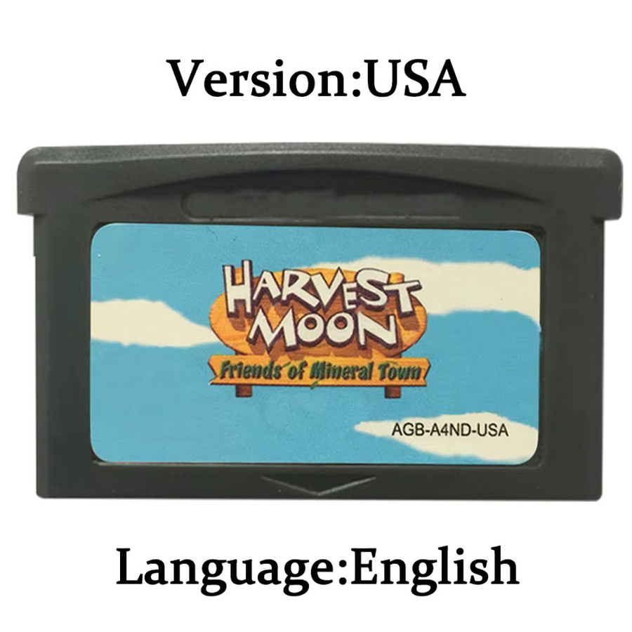 Harvest Moon: Friends of Mineral Town und More Friends of Mineral Town Videospielkassette für GBA, GBA SP und DS von Bandai - Bild 2