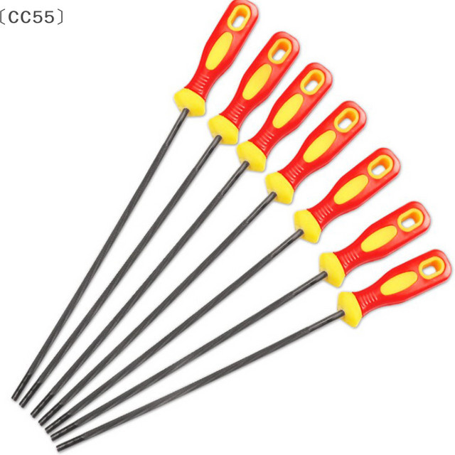 CC55 Sigur Kettensägenfeile aus Kohlenstoffstahl, runder Schärfstein für Holzarbeiten, Durchmesser: 4 mm / 4,8 mm / 5,5 mm - Bild 1