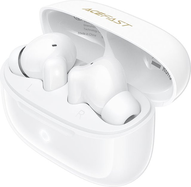 Acefast W7 TWS Bluetooth Kopfhörer mit USB-C und USB-A in Weiß - Bild 1