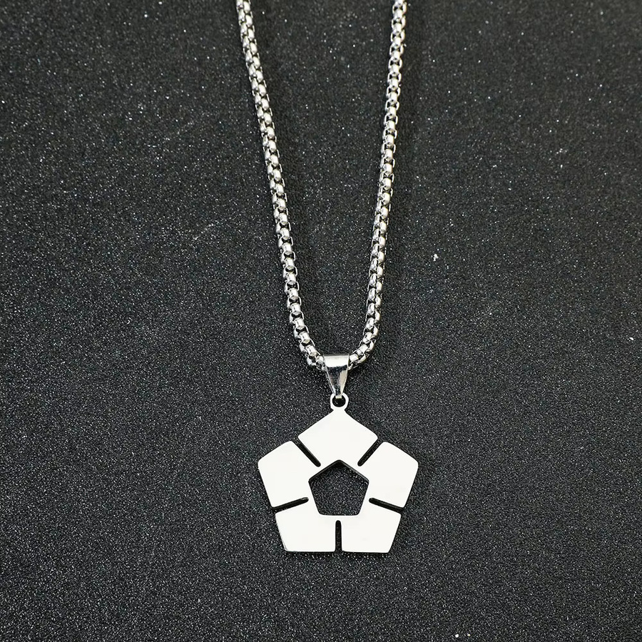 TAKARA TOMY Halskette, Edelstahl, Silber, Unisex - Bild 3