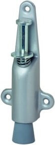 KWS Türfeststeller 1024 mit Tretbolzen und 25mm Hub in Silber - Bild 1
