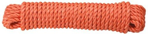 Dörner + Helmer Polypropylenseil gedreht in Orange, Durchmesser: 8 mm, Länge: 20 m - Bild 1