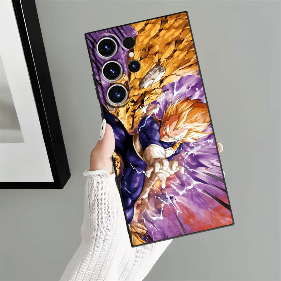Dragon Ball Dashing Vegeta Soft Rückseite Handyhülle für Samsung Galaxy S21, S24 und weitere Modelle, Multicolor - Bild 4