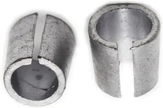 2-Paar Autoadapter Batterieklemmen Set als Konverter für Batterie-Negativ-Terminals und Positive Post-Unterlegscheiben in Silber - Bild 1