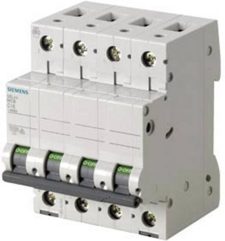 Siemens Leitungsschutzschalter 5SL4410-6 10A 400V grau - Bild 1