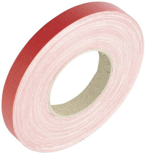 Cimco Gewebeklebeband Rot, Breite: 19 mm, Länge: 50 m - Bild 1