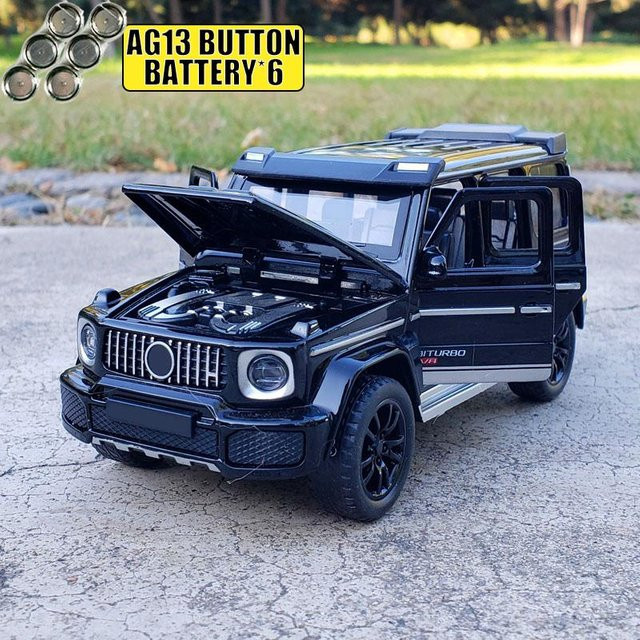 Linyi toy car Mercedes Benz G700 Tuned Geländewagen, Modellauto, 1:32, mit Licht und Sound, ab 14 Jahren - Bild 1