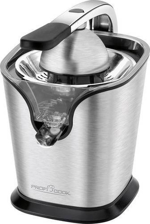 Proficook Zitruspresse PC-ZP 1154 in Schwarz und Silber mit 160W Edelstahl