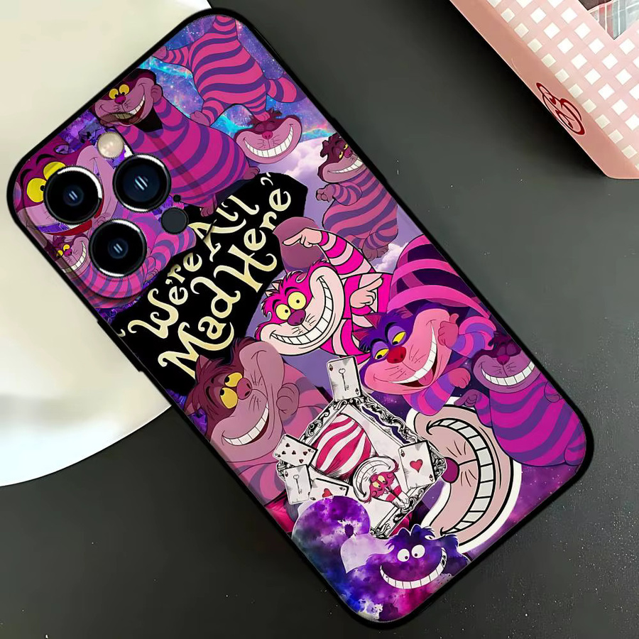 C-Cheshire Cat Handyhülle für iPhone 11 bis iPhone 17 Pro Max in Multicolour - Bild 5
