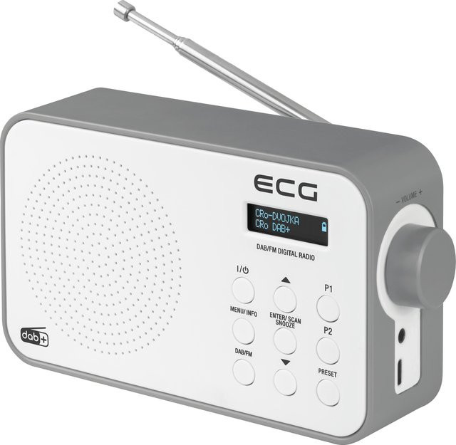 ECG RD 110 DAB+ Radio in Weiß - Bild 1