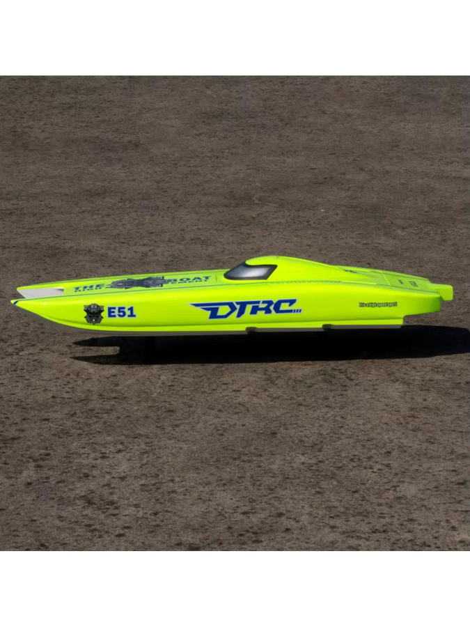 DTRC E51 RC Hochgeschwindigkeits-Rennboot, ferngesteuertes Elektroboot, wasserdicht - Bild 5