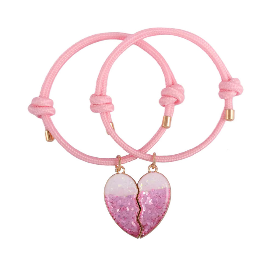 Karsyngirl Armband, herzförmig, Pailletten, 2 Stück Set, Mädchen - Bild 2
