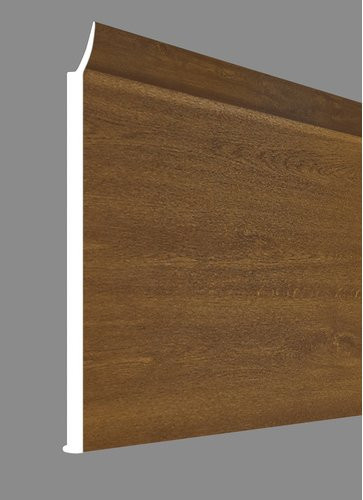 Meeth Flachprofil aus Kunststoff PVC in Braun - Bild 1
