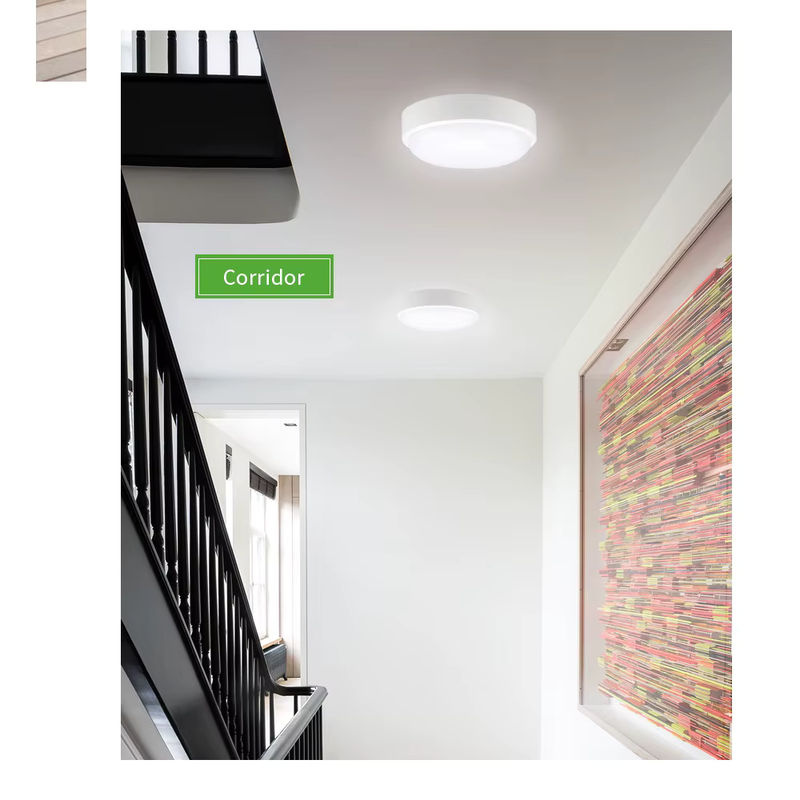 Moderne ovale LED Wandleuchte in Weiß für Innen und Außen, feuchtigkeitsbeständig für Badezimmer, Veranda und Flur - Bild 3