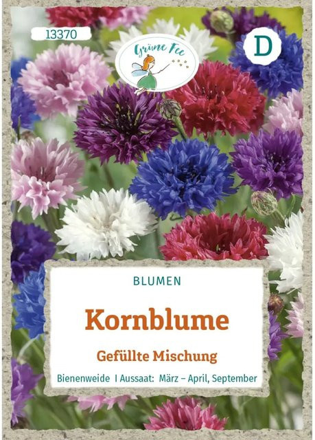 Grüne Fee Kornblume Gefüllte Mischung Saatgut - Bild 1