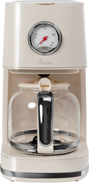 b|kitchen Kaffeeautomat Nostalgia 150 in Beige mit Glaskanne - Bild 1
