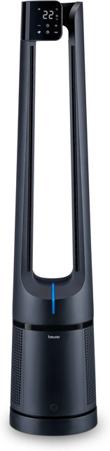 Beurer LV 500 PureFlow 2in1 Standventilator mit Luftreinigungsfunktion in Schwarz - Bild 1